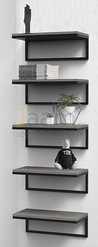 Мебель для персонала Стеллаж средний из полок METALFRAME
